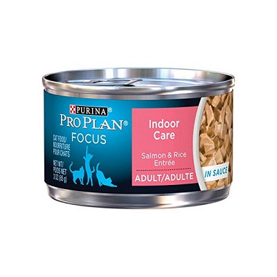 PRO PLAN® FOCUS ADULT Indoor Care Salmon & Rice Entree In Sauce