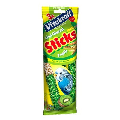 Vitakraft Parakeet Kiwi Glazed Sticks Bag