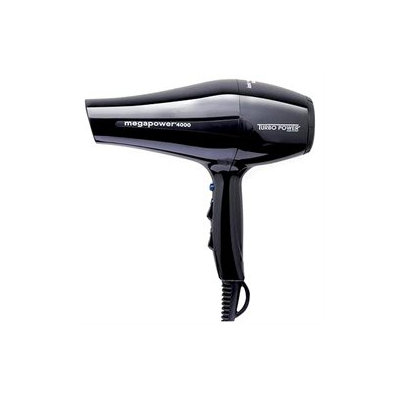 Pibbs Industries Turbo Power 4000BLACK MegaPower 4000 Professional Hair Dryer- Black