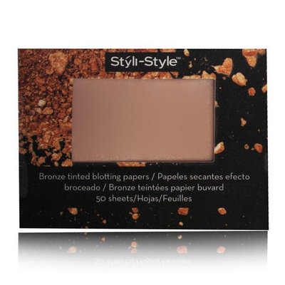 Styli Style Styli-Style Bronze Tinted Blotting Papers Radiant