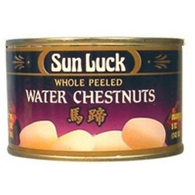 Sun Luck Whole Peeled Water Chestnuts (12x8 Oz)
