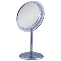 Zadro Single sided surround light pedestal vanity mirror 7X magnification