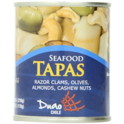 Duao Seafood Tapas Razor Clams, 7.4-Ounce (Pack of 3)
