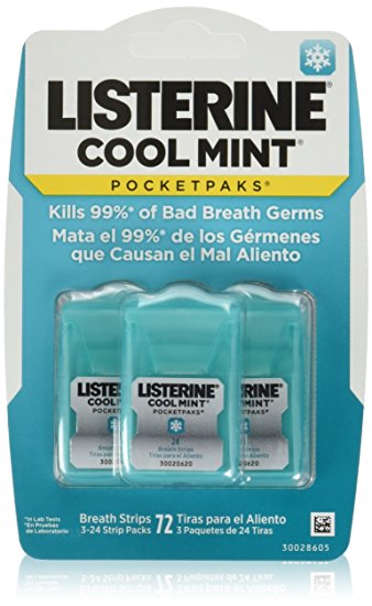 LISTERINE POCKETPAKS® Oral Care Strips Cool Mint