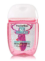 Bath & Body Works® PocketBac Pink Prancer Sugared Strawberries Anti-Bacterial Hand Gel