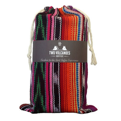 Two Volcanoes Whole Bean Coffee in Gift Bag - Guatemalan Organic