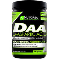 Nutrakey D-Aspartic Acid Unflavored - 300 grams