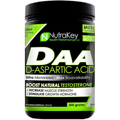 Nutrakey D-Aspartic Acid Unflavored - 300 grams