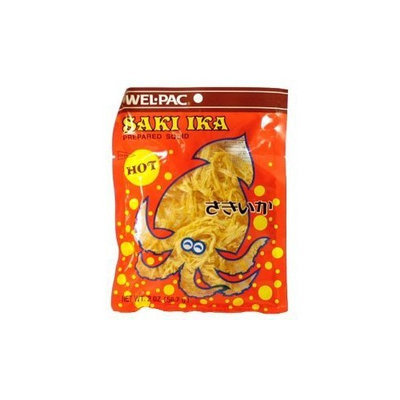 Wel-Pac Wel Pac Cuttlefish, Saki Ika Hot, 2-Ounce (Pack of 6)