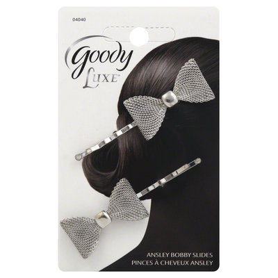 Goody FashioNow Bobby Metal Bow 2 Pack