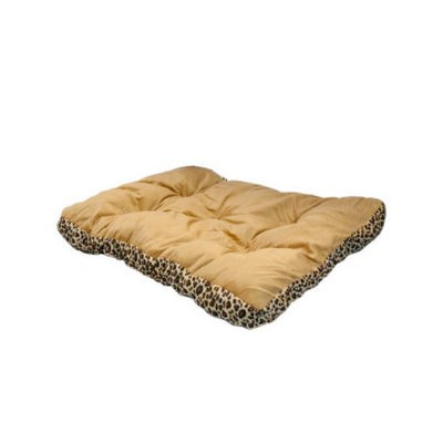 Sunrise 28 Rectangular Leopard Print Pet Bed