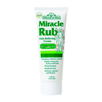 Botanic Choice Miracle Rub Pain Relieving Cream with Aloe 4 oz