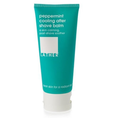 Lather HER Peppermint Cooling After Shave Balm, 2-Ounce Tube