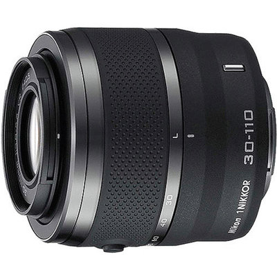Nikon 1 Nikkor 30-110mm f/3.8-5.6 VR Zoom Lens - Black