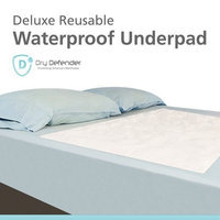 J Lamb Waterproof Mattress Sheet Protector Bed Underpad - Super Absorbent Large 36 x 54 inches