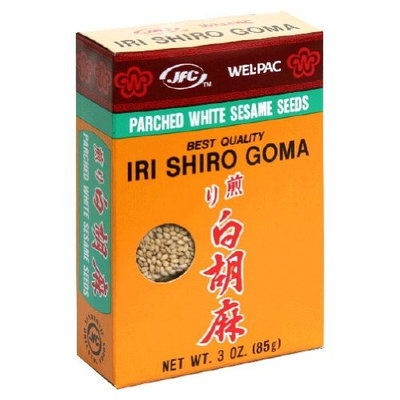Wel-Pac Wel Pac, Ssnng White Sesame Seed, 3-Ounce (12 Pack)