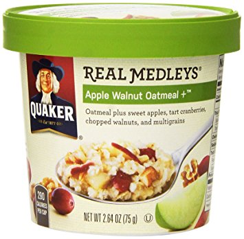 Quaker® Real Medleys Oatmeal Apple Walnut