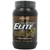 Dymatize Nutrition Extended Release Elite, Fudge Brownie, 2.2 Pound