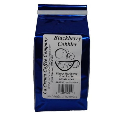 La Crema Coffee Blackberry Cobbler, 12-Ounce Packages (Pack of 2)