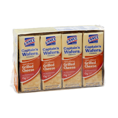 Lance Captain's Wafers Grilled Cheese Crackers - 8 CT