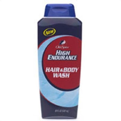 Old Spice Spice High Endurance Conditioning Hair and Body Wash - 18 Oz (Pack of 6)
