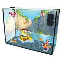 Spongebob Squarepants SpongeBob Paradise Cove Glass 4-Gallon Tank & Aquarium Kit from Penn-