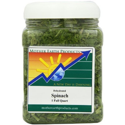 Mother Earth Products Dried Spinach, 1 Full Quart