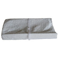 Colgate Mattress 3 Sided Contour Changing Pad, Quilted White