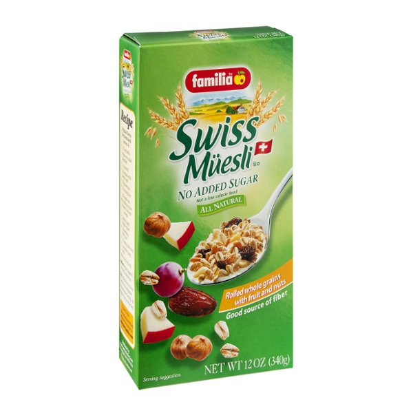 Familia Swiss Muesli Cereal No Added Sugar Reviews 2019