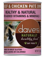 Dave's Pet Food Dave's Naturally Healthy Beef and Chicken Canned Cat Food
