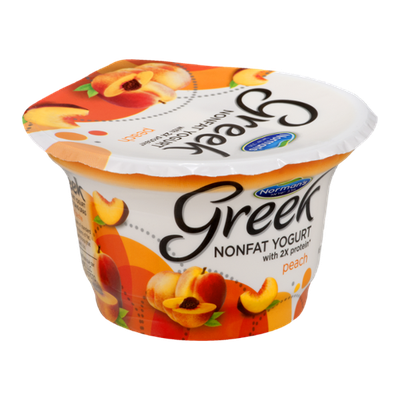 Norman's Nonfat Greek Yogurt Peach