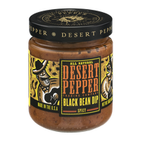 Desert Pepper Trading Company All Natural Black Bean Dip Spicy