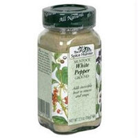 Spice Hunter B06353 Spice Hunter Ground White Pepper -6x2.1oz