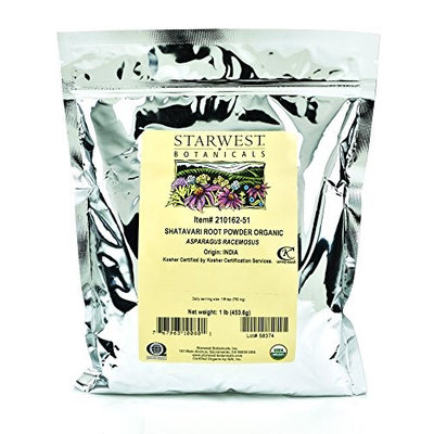 Starwest Botanicals Organic Shatavari Root Powder