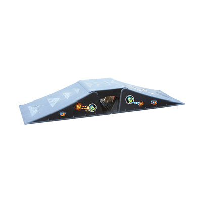 Division Six Sports Flameboy/ Wet Willy Plastic Double Mini Ramp with Table Top
