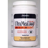 Metagenics Ultrameal Plus 360 Rice Supplement, Vanilla, 28.5 Ounce