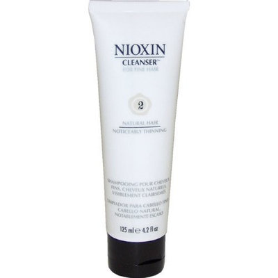 Nioxin System 2 Cleanser for Fine Natural Noticeably Thinning Hair Unisex, 4.2 Ounce