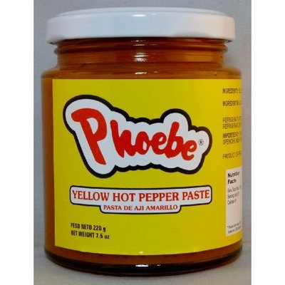 Phoebe Pasta de Aji Amarillo/Hot Yellow Pepper Paste - 7.5 0z.