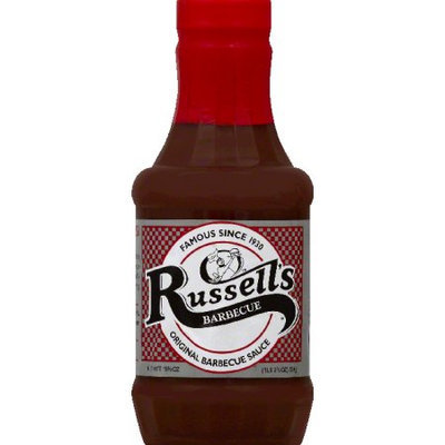 Russells Barbecue Original Barbecue Sauce, 18. 5 oz, - Pack of 12