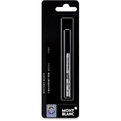 Montblanc 107869 Universal Ballpoint Pen Refills - Black - 1 Each