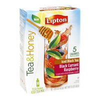Lipton® Tea & Honey Black Currant Raspberry Iced Black Tea To-Go Packets