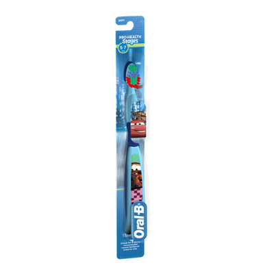 Oral-B Pro-Health Stages Disney Cars Manual Kid's Toothbrush 1 Count