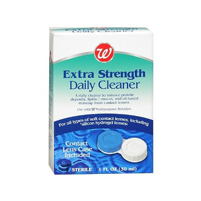 Walgreens Extra Strength Daily Contact Lens Cleaner