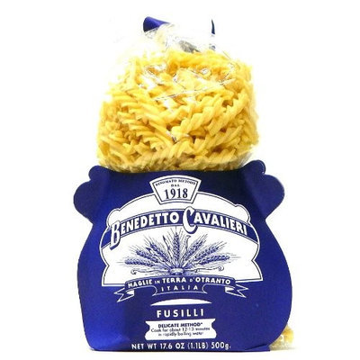 Benedetto Cavalieri Fusilli Semolina Pasta, 17.6 oz