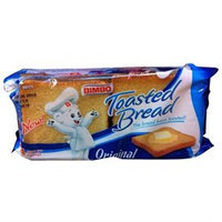 Bimbo Pan Tostado - Pan Blanco - Toasted Bread - 14 Slices 7.05 Oz (Pack of 3)