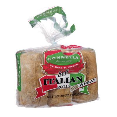 Gonnella Soft Italian Wheat Rolls - 6 CT