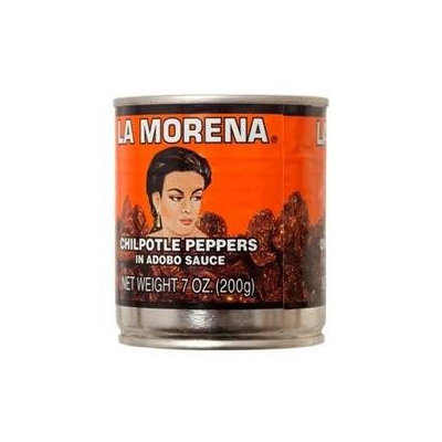 Los Chileros La Moreno Chipotle Peppers in Adobo Sauce, 7 oz, 6 pk
