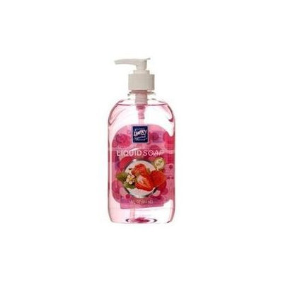 Wholesale Liquid Soap 14Z Strawberries #Lucky -Sold by 1 Case of 12 Pieces