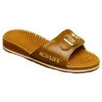 Aculife Acu-Life - Massage Sandals With Buckle M7/W8 Brown - 1 Pair