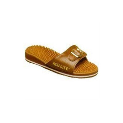 Aculife Acu-Life - Massage Sandals With Buckle M7/W8 Brown - 1 Pair